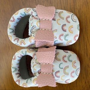 Freshly Picked Rainbows II Bow Moccasins